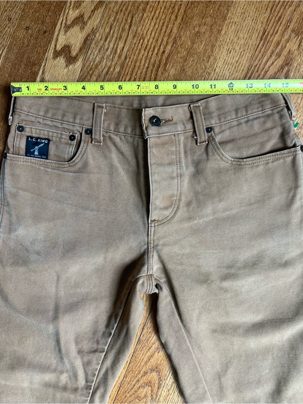 LC King Pointer Brand - Slim Fit Duck Canvas Classic Workwear - Picture 6 of 10